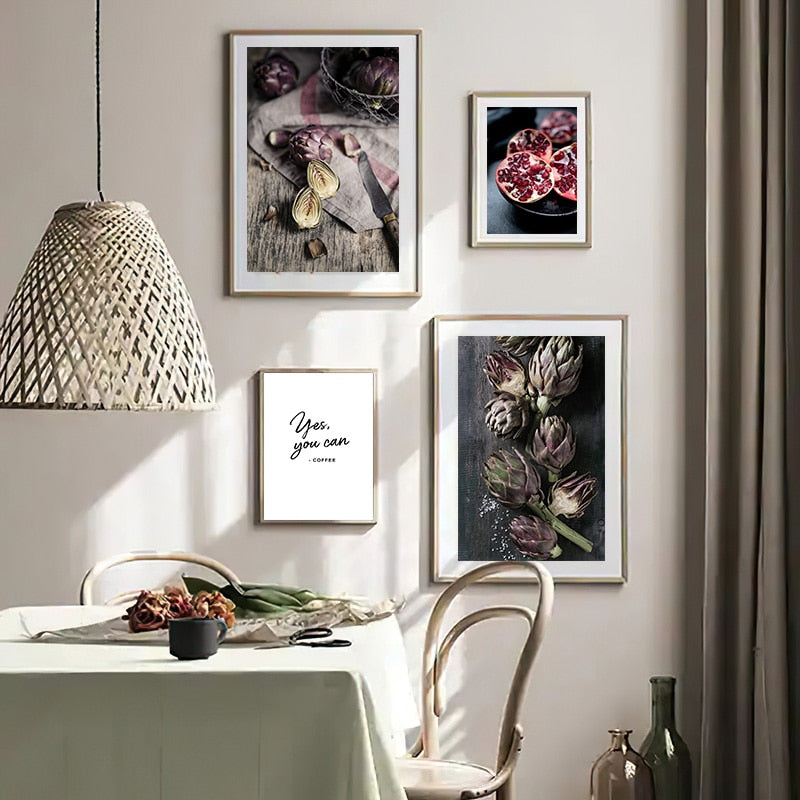 CORX Designs - Artichoke Pomegranate Canvas Art - Review