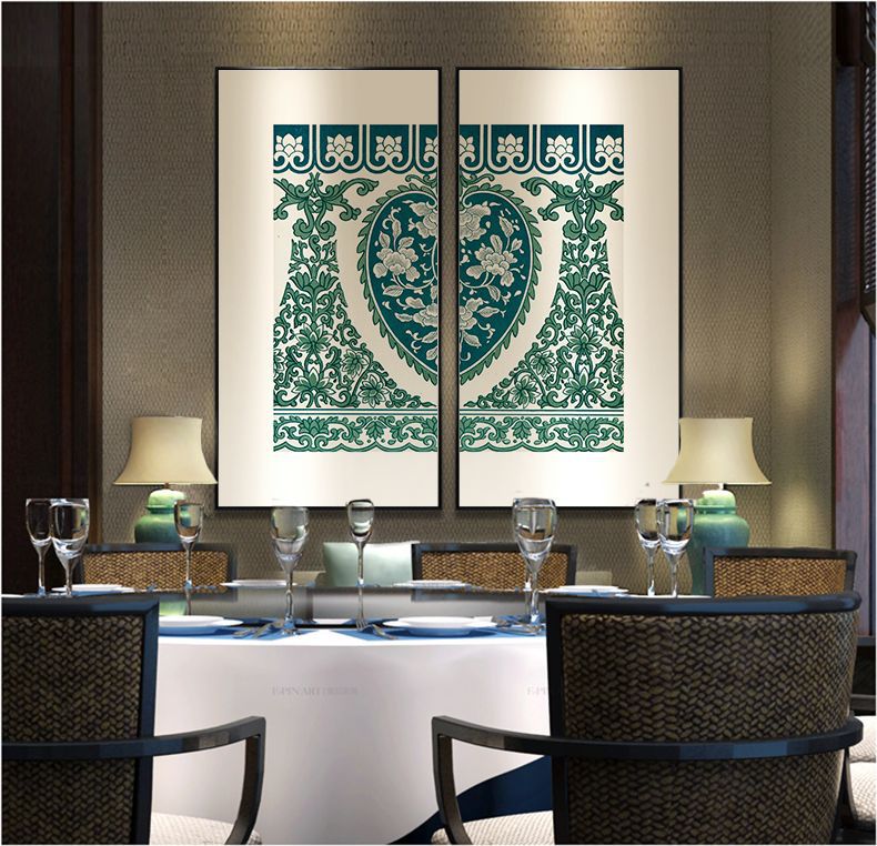 CORX Designs - Traditional Chinese Porcelain Pattern Canvas Art - Review