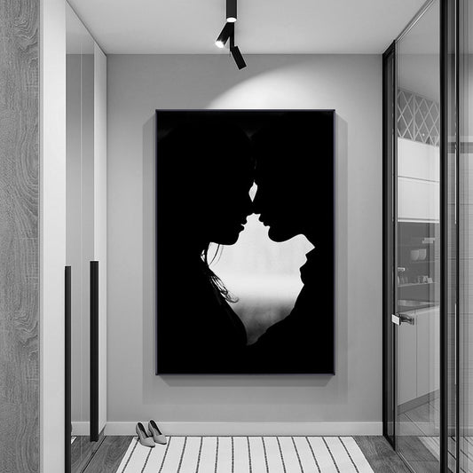 CORX Designs - Lovers Silhouette Canvas Art - Review