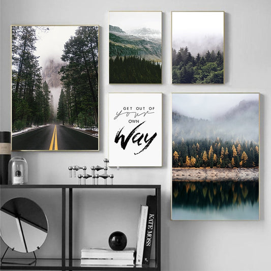 CORX Designs - Foggy Forest Canvas Art - Review