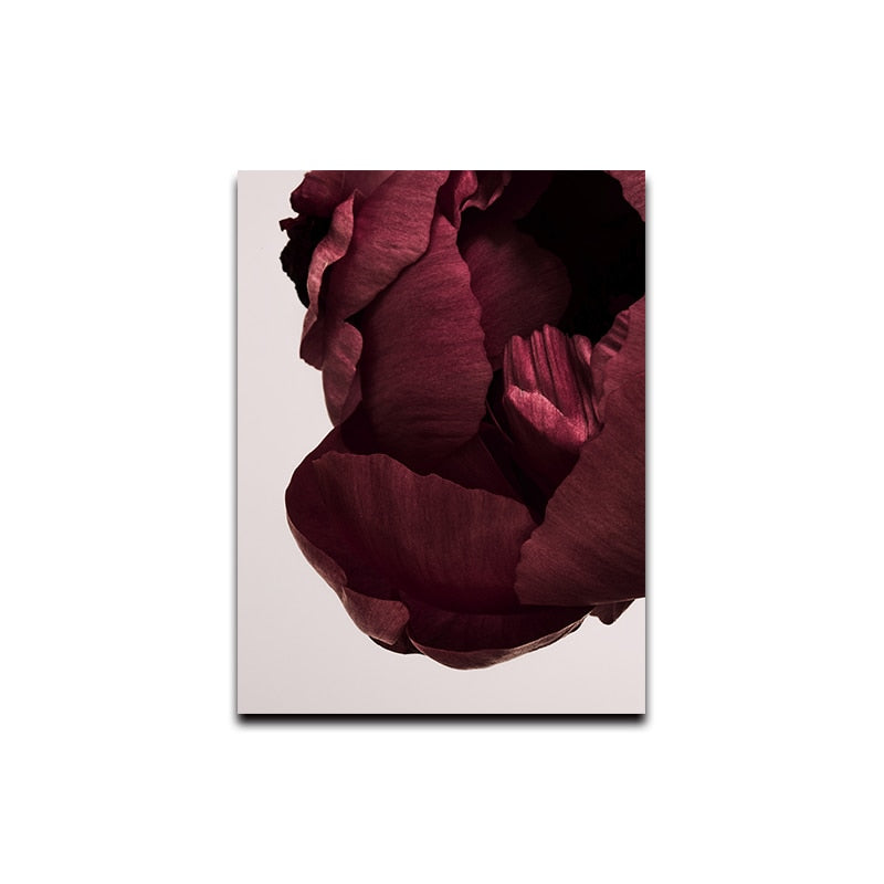 CORX Designs - Red Rose Petal Floral Canvas Art - Review