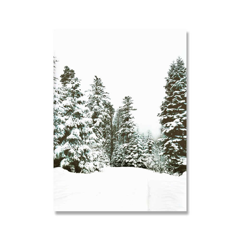 CORX Designs - Winter Wonderland Sika Deer Canvas Art - Review