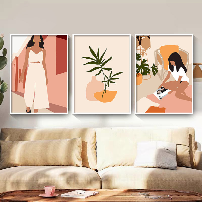 CORX Designs - Abstract Fashion Vintage Girl Canvas Art - Review
