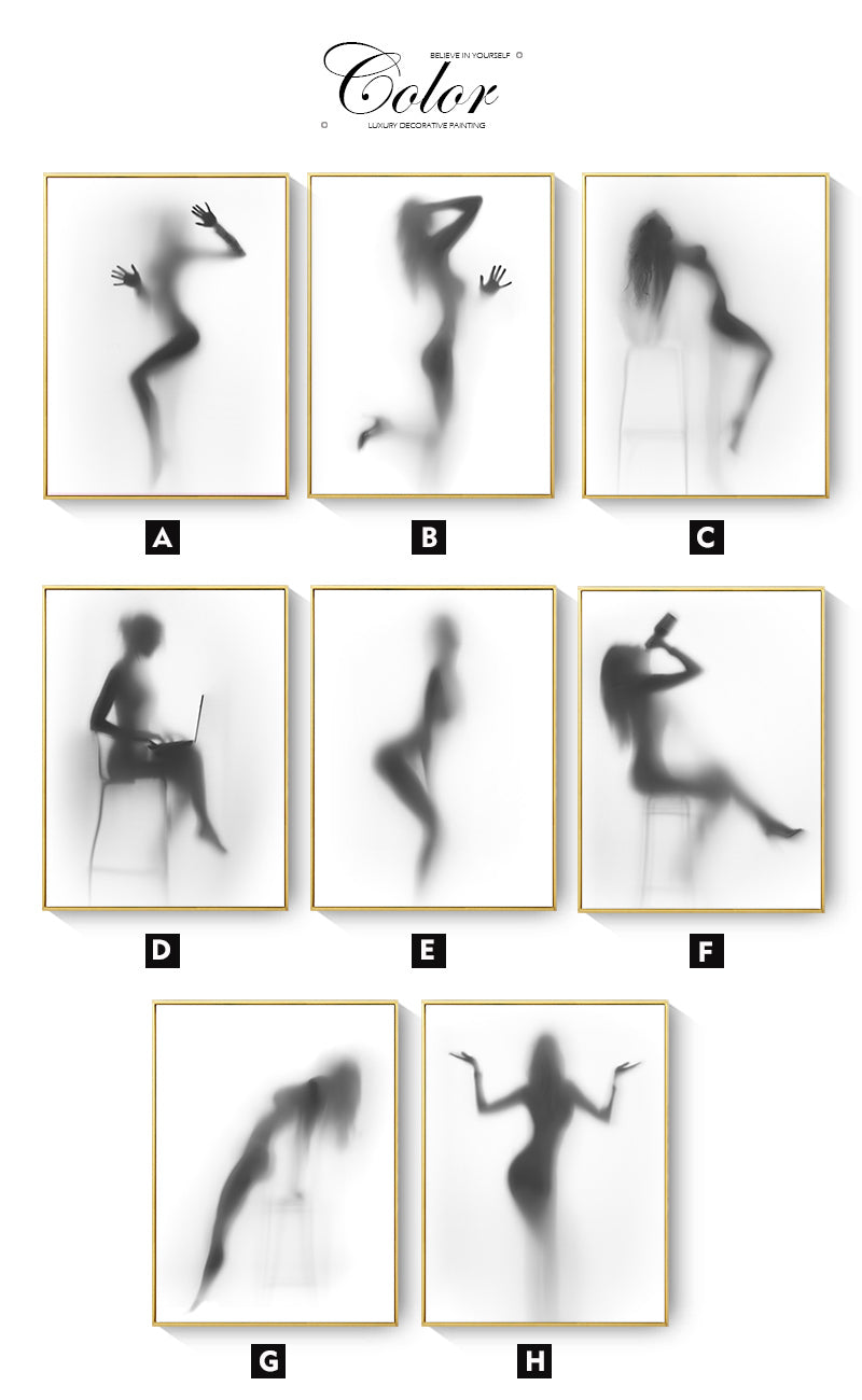 CORX Designs - Woman Silhouette Wall Art Canvas - Review