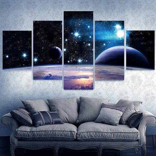 CORX Designs - Planet Universe Space Canvas Art - Review