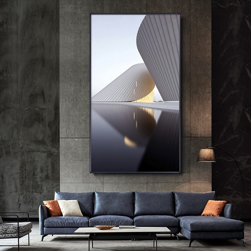 CORX Designs - Futuristic Architecture Canvas Art - Review