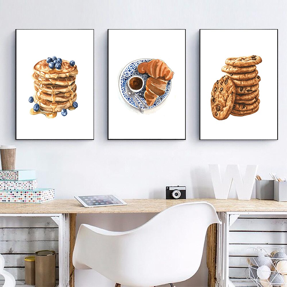 CORX Designs - Cookies Pancakes Avocado Canvas Art - Review