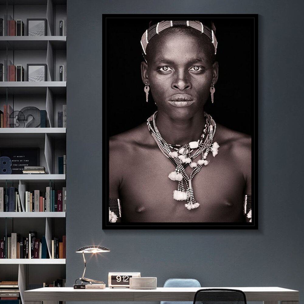 CORX Designs - Black And White African Tribal Canvas Art - Review