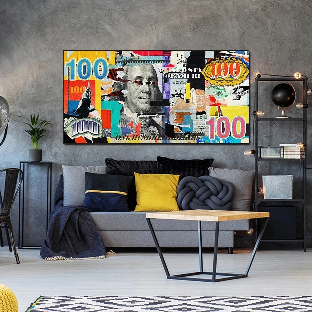 CORX Designs - Burning Dollar Canvas Art - Review