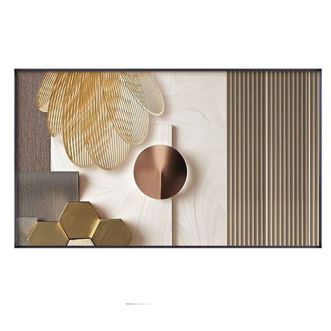 CORX Designs - Minimalist Abstract Gold Canvas Art - Review