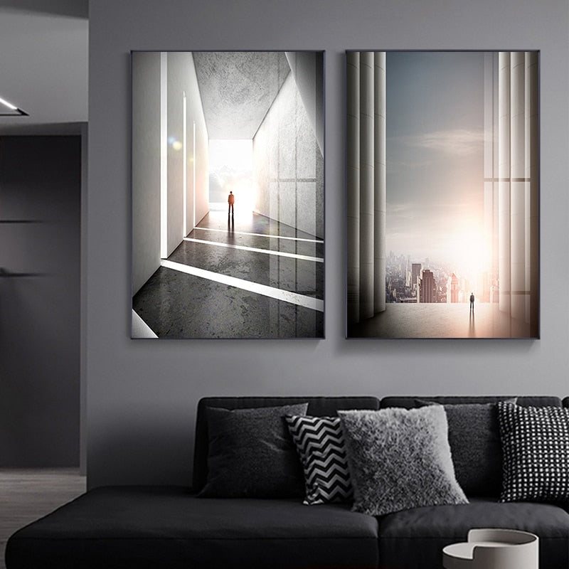 CORX Designs - Natural Light Architecture Canvas Art - Review