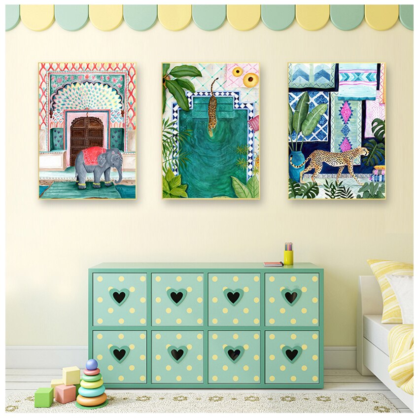 CORX Designs - Morocco Cartoon Canvas Painting Art - Review