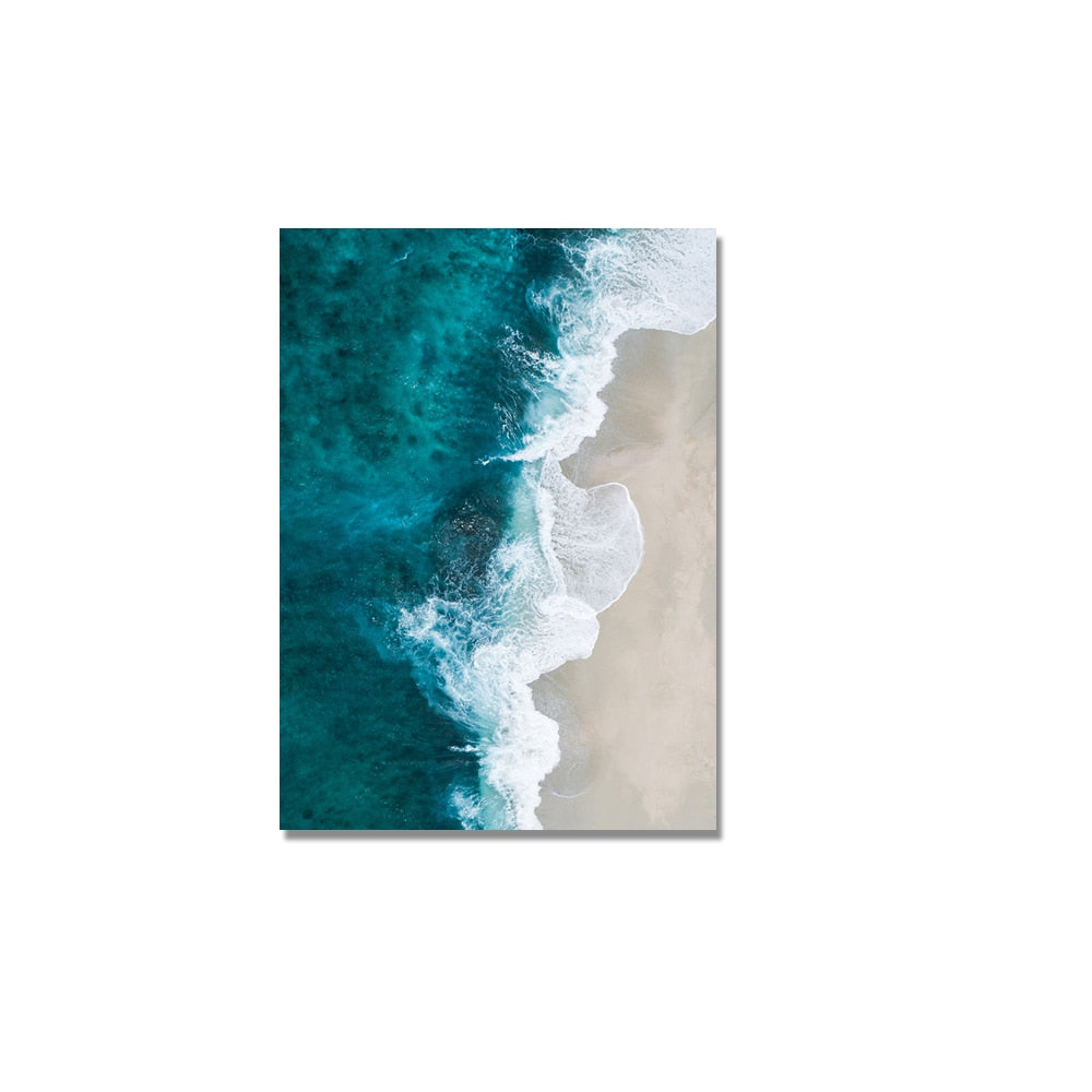 CORX Designs - Blue Waves Canvas Art - Review