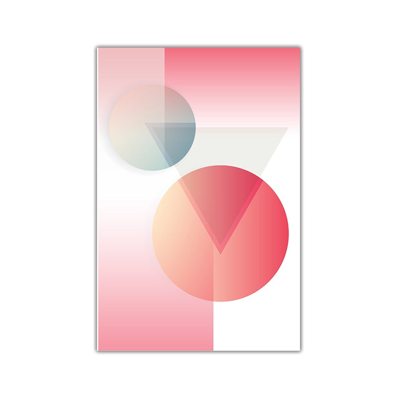 CORX Designs - Abstract Colorful Geometric Pattern Canvas Art - Review
