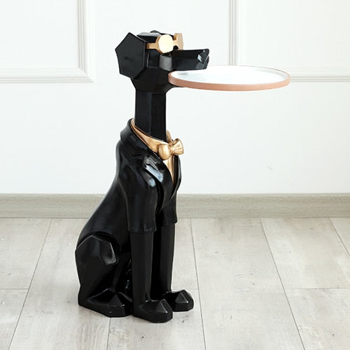 CORX Designs - Sitting Dog Tray Statue - Review