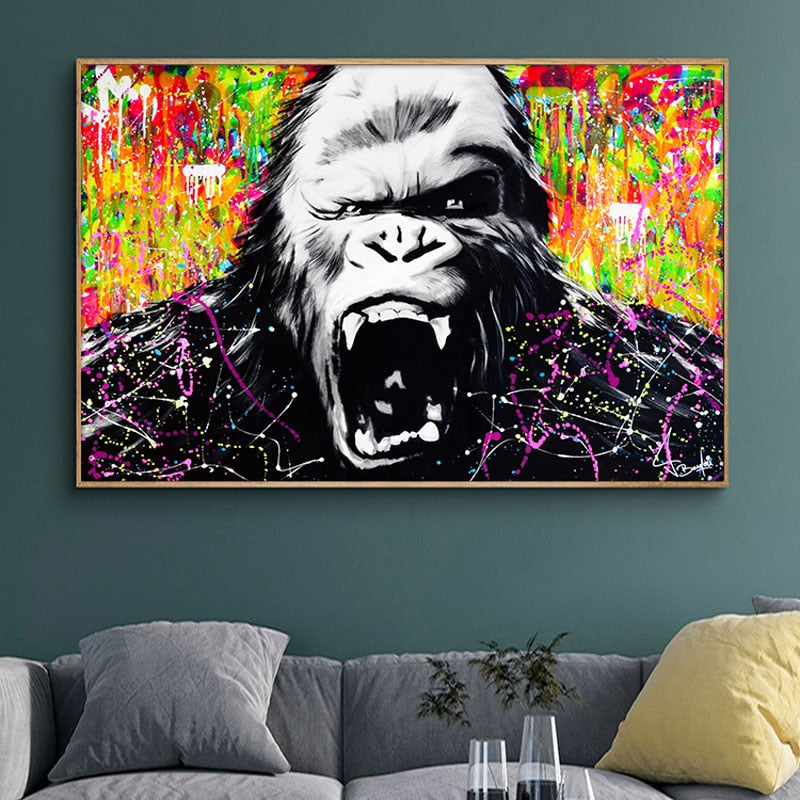 CORX Designs - Angry Gorilla Pop Art Canvas - Review