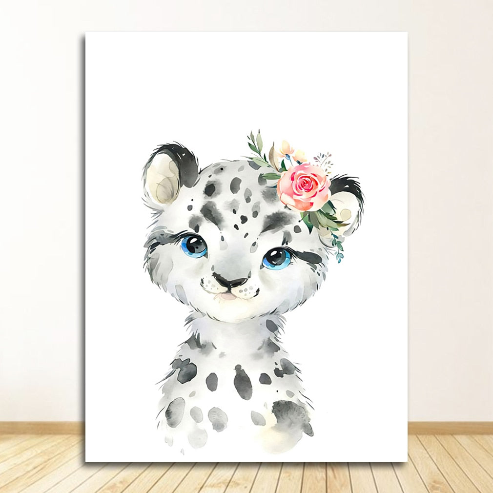 CORX Designs - Cute Animal Nursery Wall Canvas Art - Review