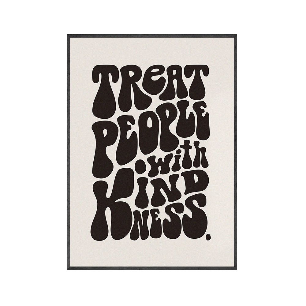 CORX Designs - Treat People With Kindness Quotes Canvas Art - Review