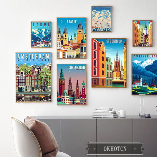 CORX Designs - European Cities Travel Canvas Art - Review