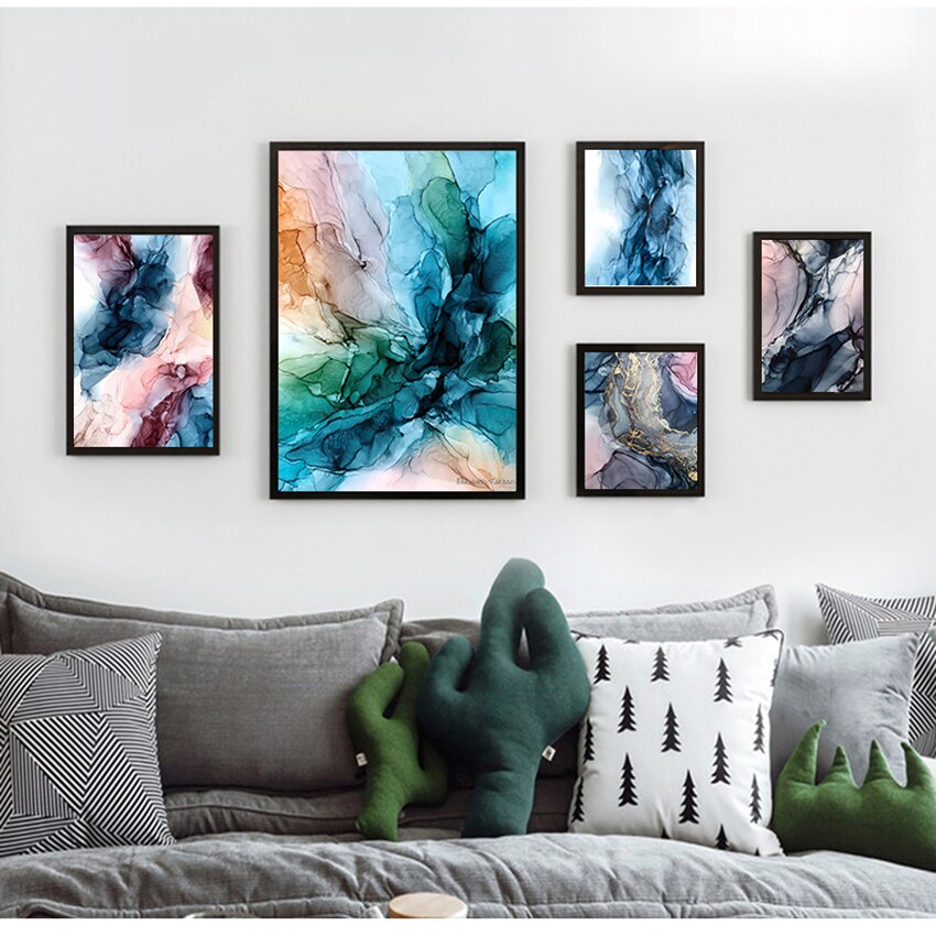 CORX Designs - Abstract Cloud Canvas Art - Review