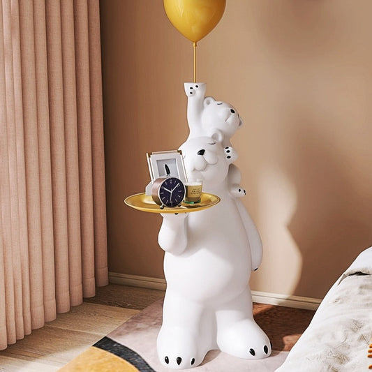 CORX Designs - Polar Bear Cub Balloon Tray Statue - Review