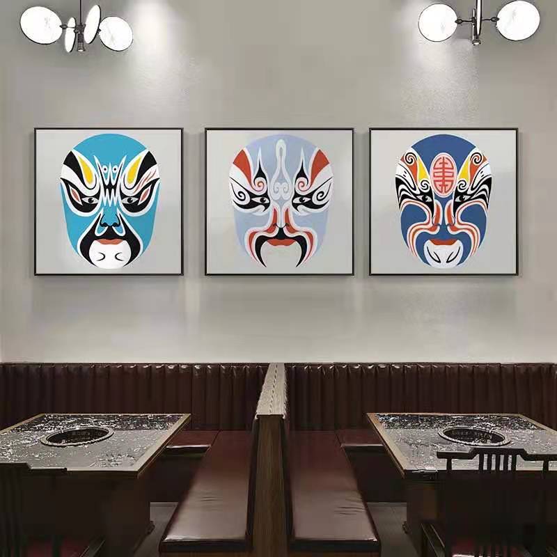 CORX Designs - Chinese Peking Opera Makeup Mask Canvas Art - Review