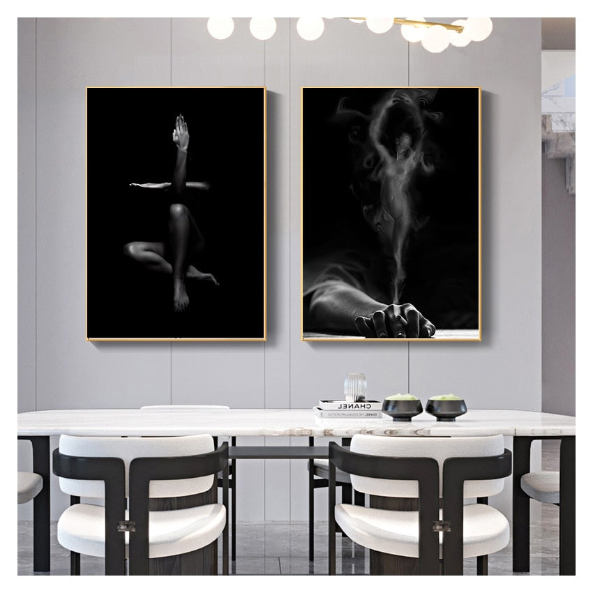 CORX Designs - Black and White Woman Portrait Canvas Art - Review