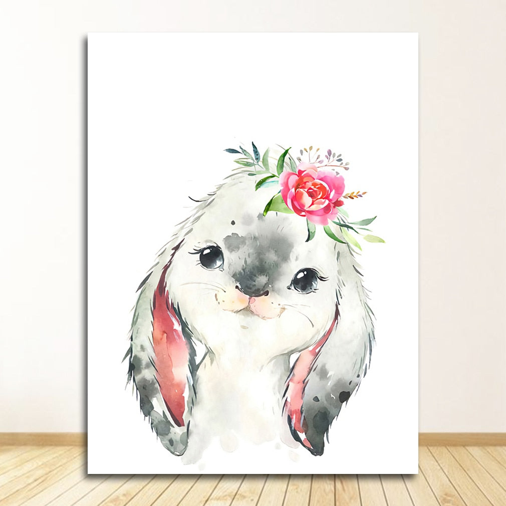 CORX Designs - Cute Animal Nursery Wall Canvas Art - Review