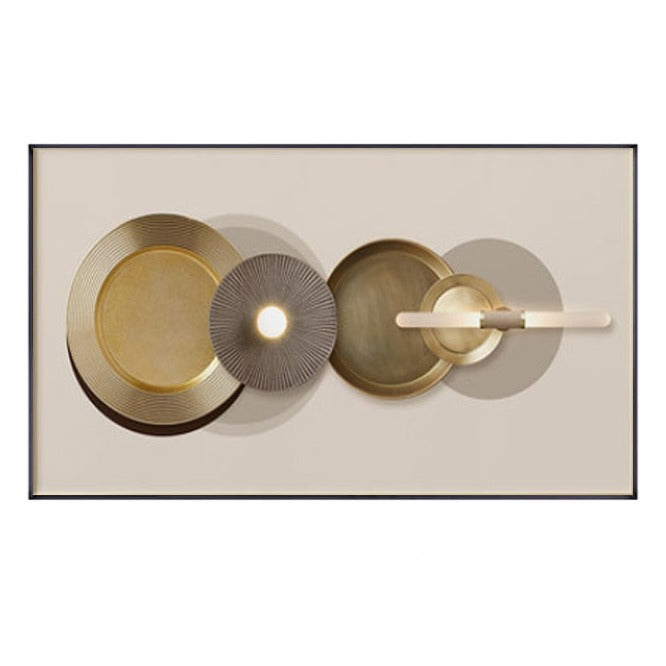 CORX Designs - Minimalist Abstract Gold Canvas Art - Review