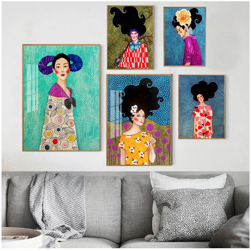 CORX Designs - Big Hair Girl Canvas Art - Review