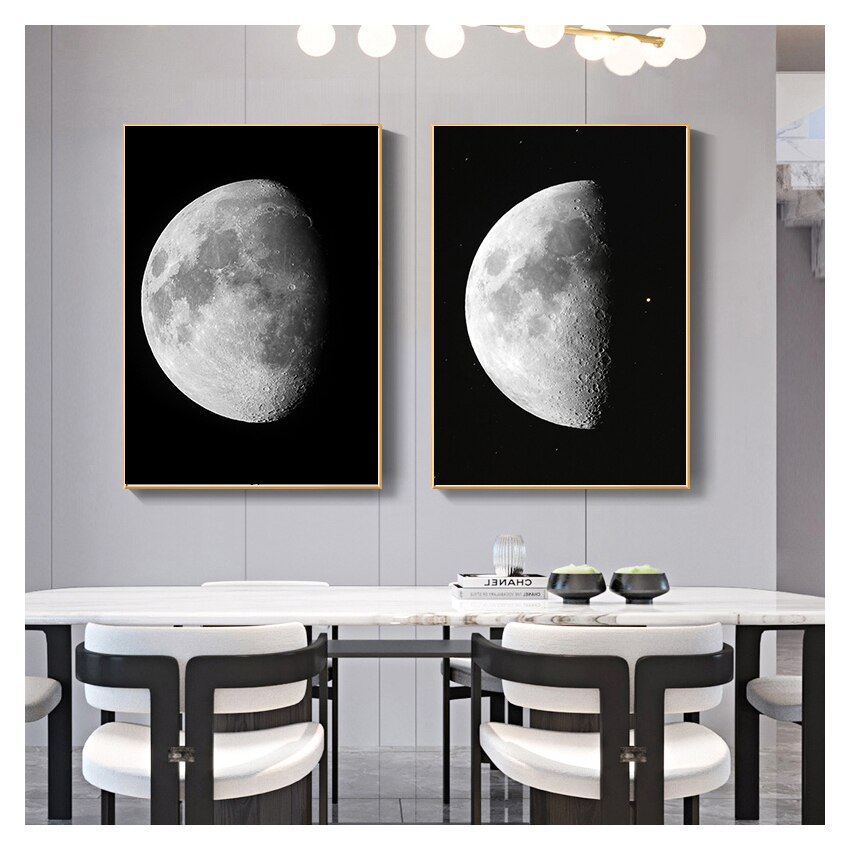 CORX Designs - Moon Phase Canvas Art - Review