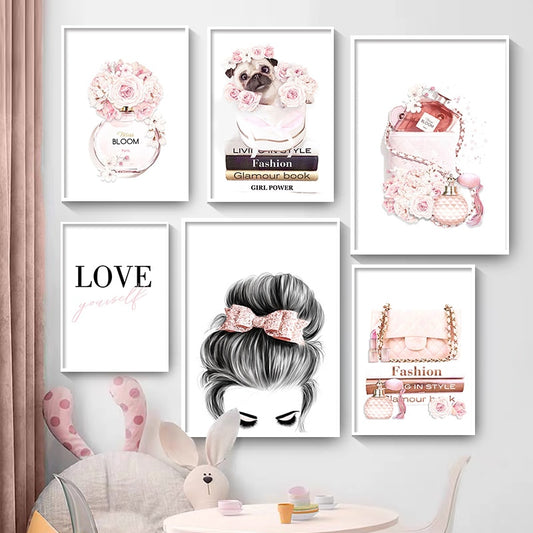 CORX Designs - Pink Women Fashion Canvas Art - Review