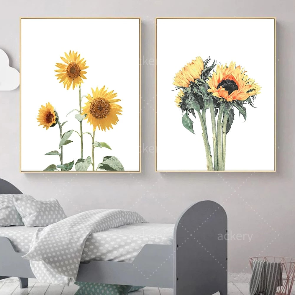 CORX Designs - Simple Sunflower Canvas Art - Review
