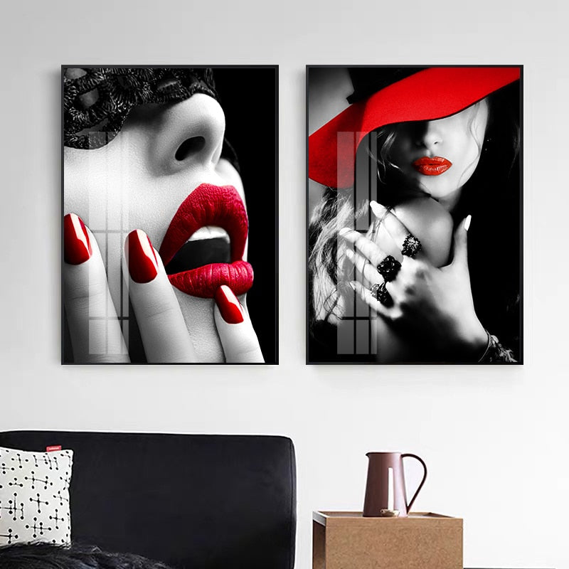CORX Designs - Sexy Red Lips Canvas Art - Review