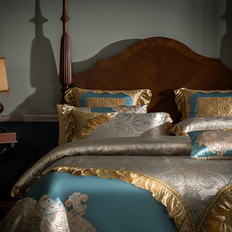 CORX Designs - Bermuda Paisley Jacquard Duvet Cover Bedding Set - Review