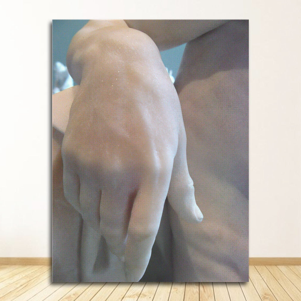 CORX Designs - Black and White David by Michelangelo Canvas Art - Review