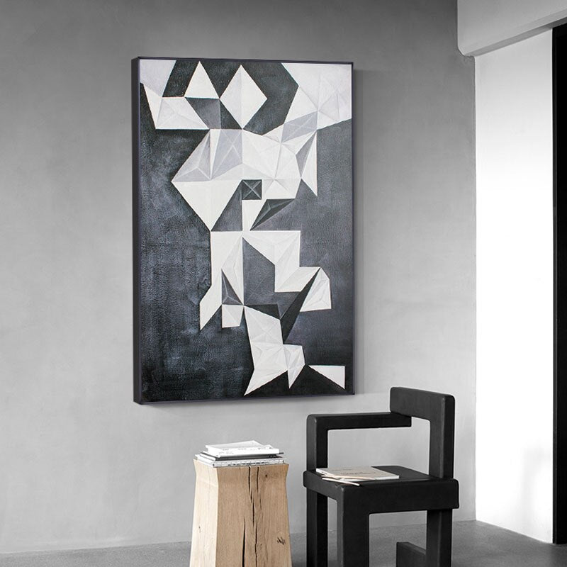 CORX Designs - Black and White Geometric Canvas Art - Review