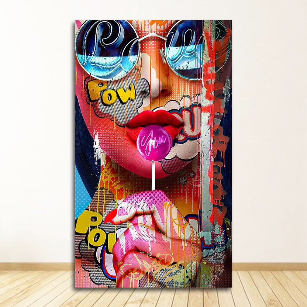CORX Designs - Graffiti Women Portrait Canvas Art - Review