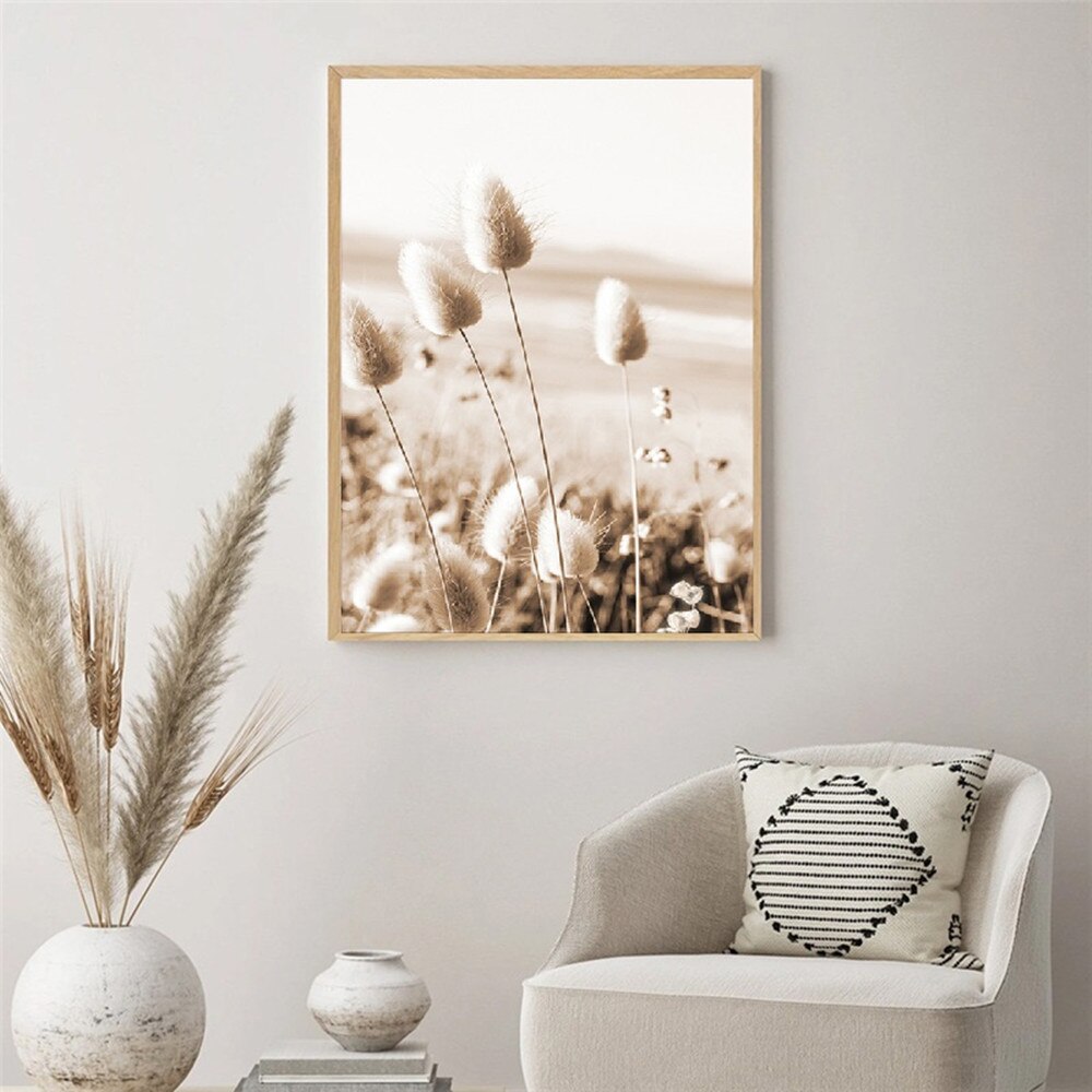 CORX Designs - Brown Landscape Dandelion Elk Canvas Art - Review