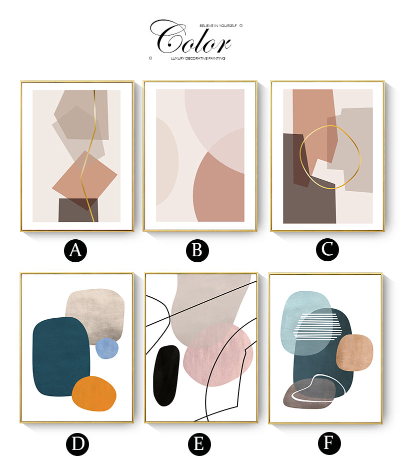 CORX Designs - Abstract Color Block Wall Art Canvas - Review