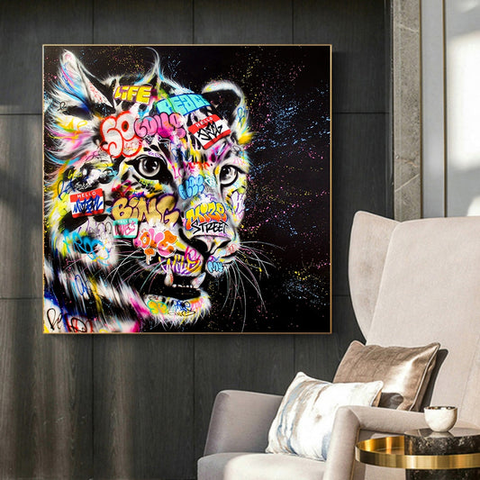 CORX Designs - Graffiti Tiger Canvas Art - Review