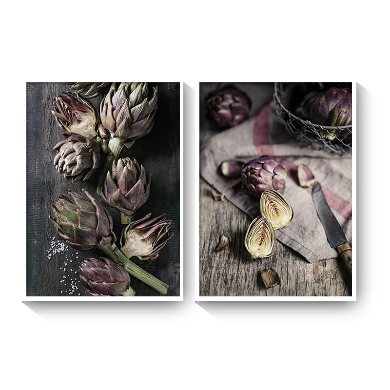 CORX Designs - Artichoke Pomegranate Canvas Art - Review