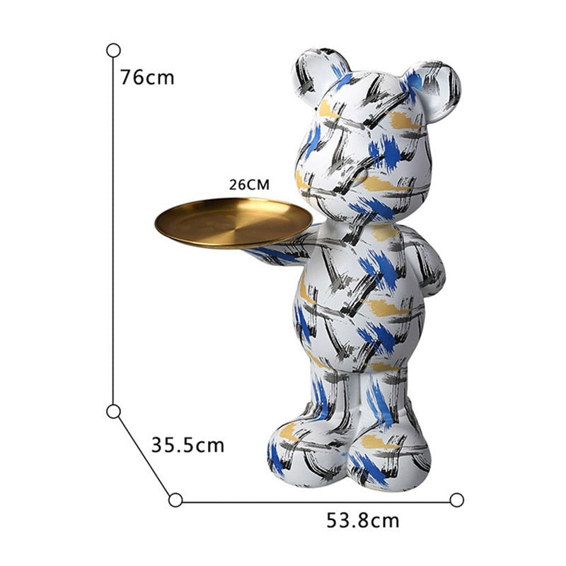 CORX Designs - Graffiti Bear Tray Large Statue - Review