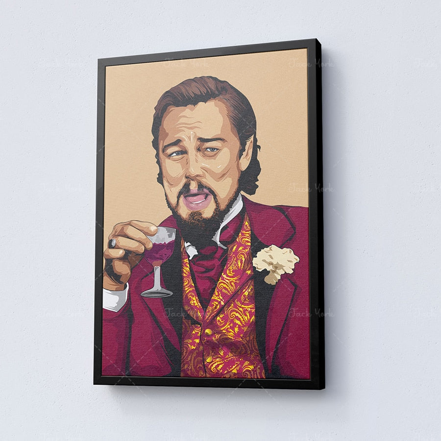 CORX Designs - Leonardo Dicaprio Laughing Canvas Art - Review