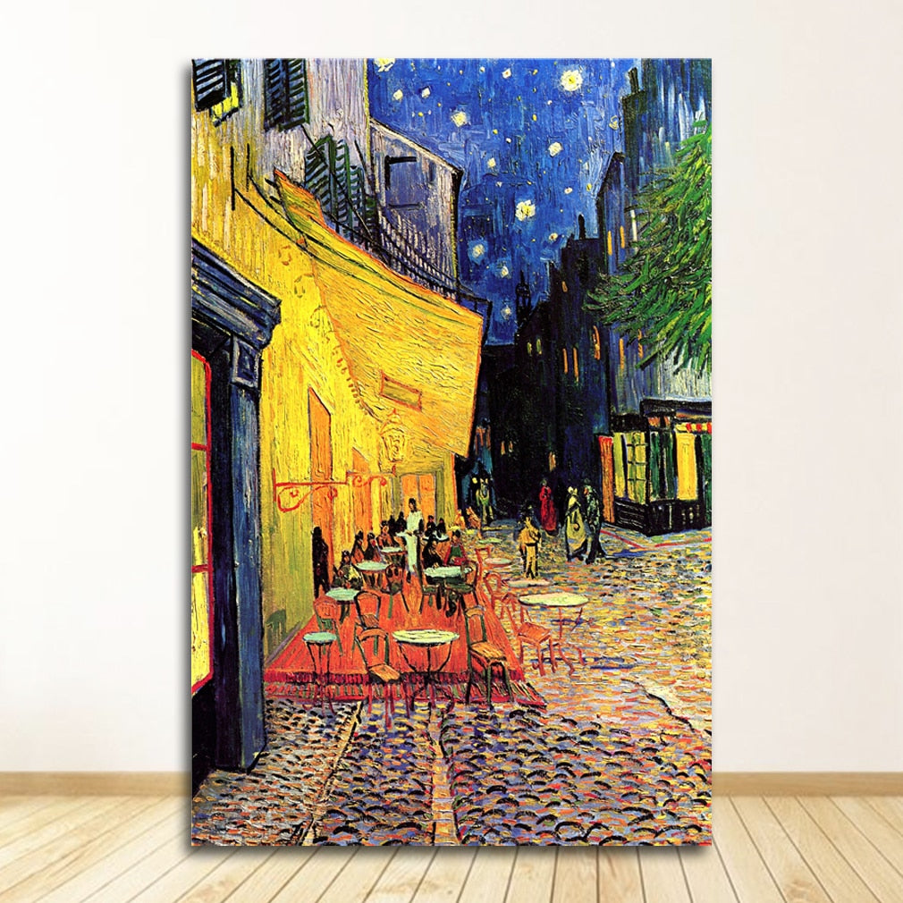 CORX Designs - Cafe Terrace At Night by Van Gogh Canvas Art - Review