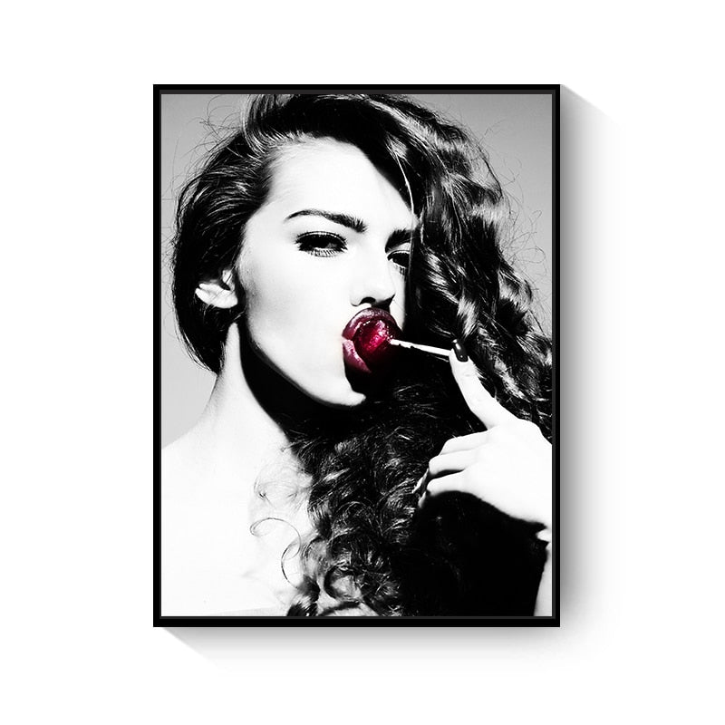 CORX Designs - Sexy Red Lips Canvas Art - Review
