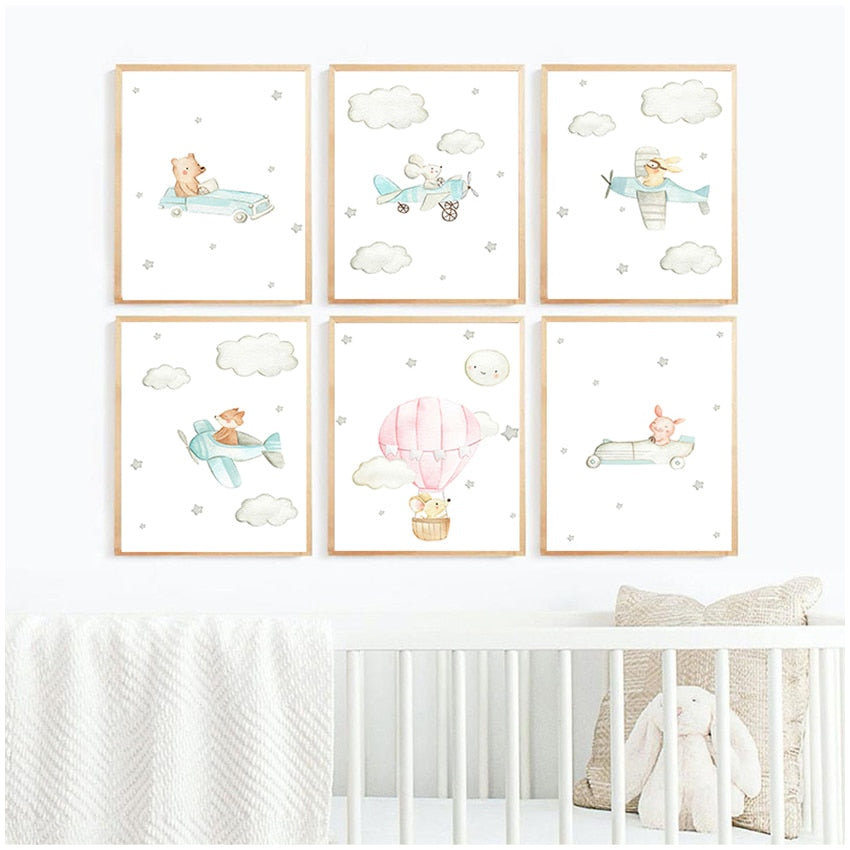 CORX Designs - Baby Boy & Girl Nursery Canvas Art - Review