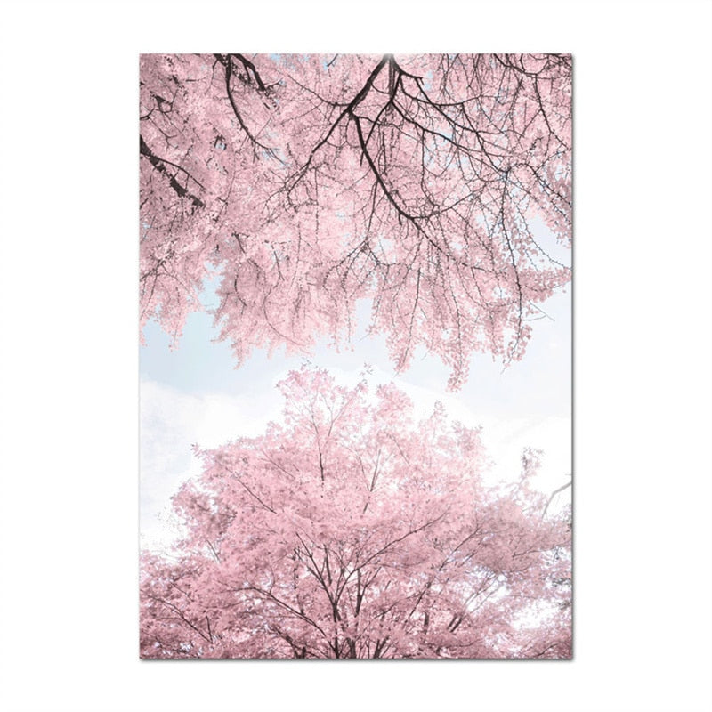 CORX Designs - Pink Rose Peony Cherry Blossoms Canvas Art - Review