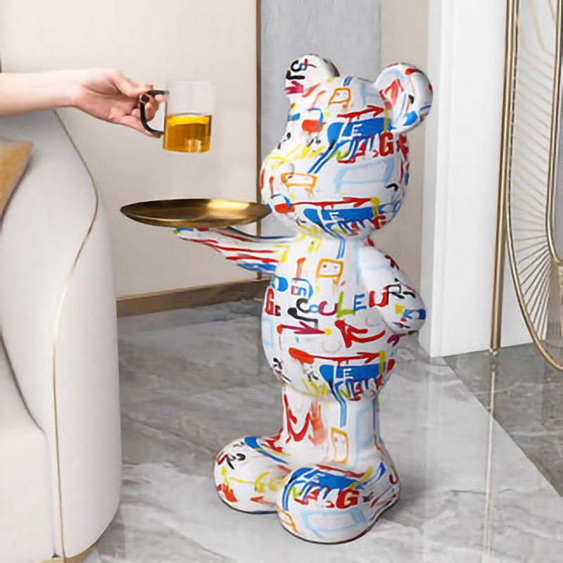CORX Designs - Graffiti Bear Tray Large Statue - Review
