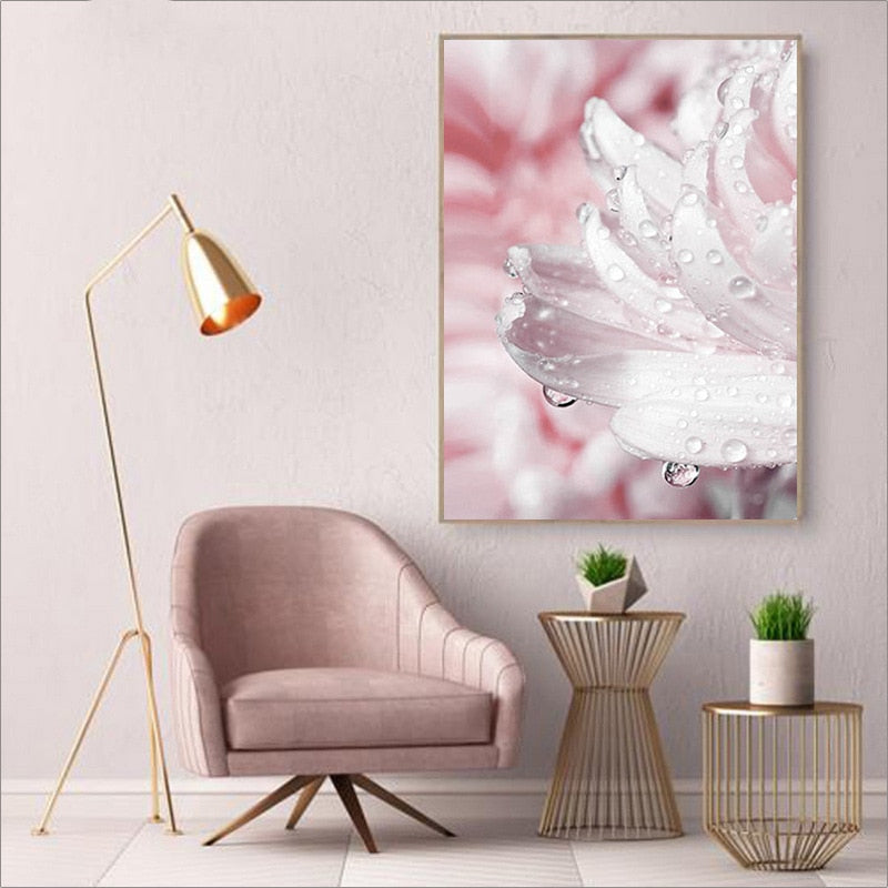 CORX Designs - Blooming Pink Flower Canvas Art - Review
